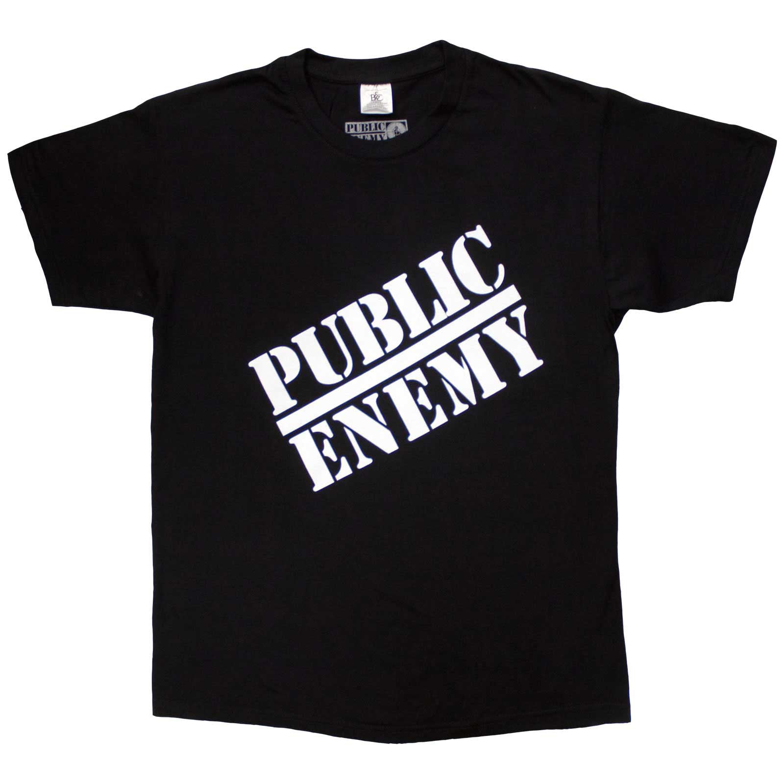 PUBLIC ENEMY – LOGO – Shirt Black –