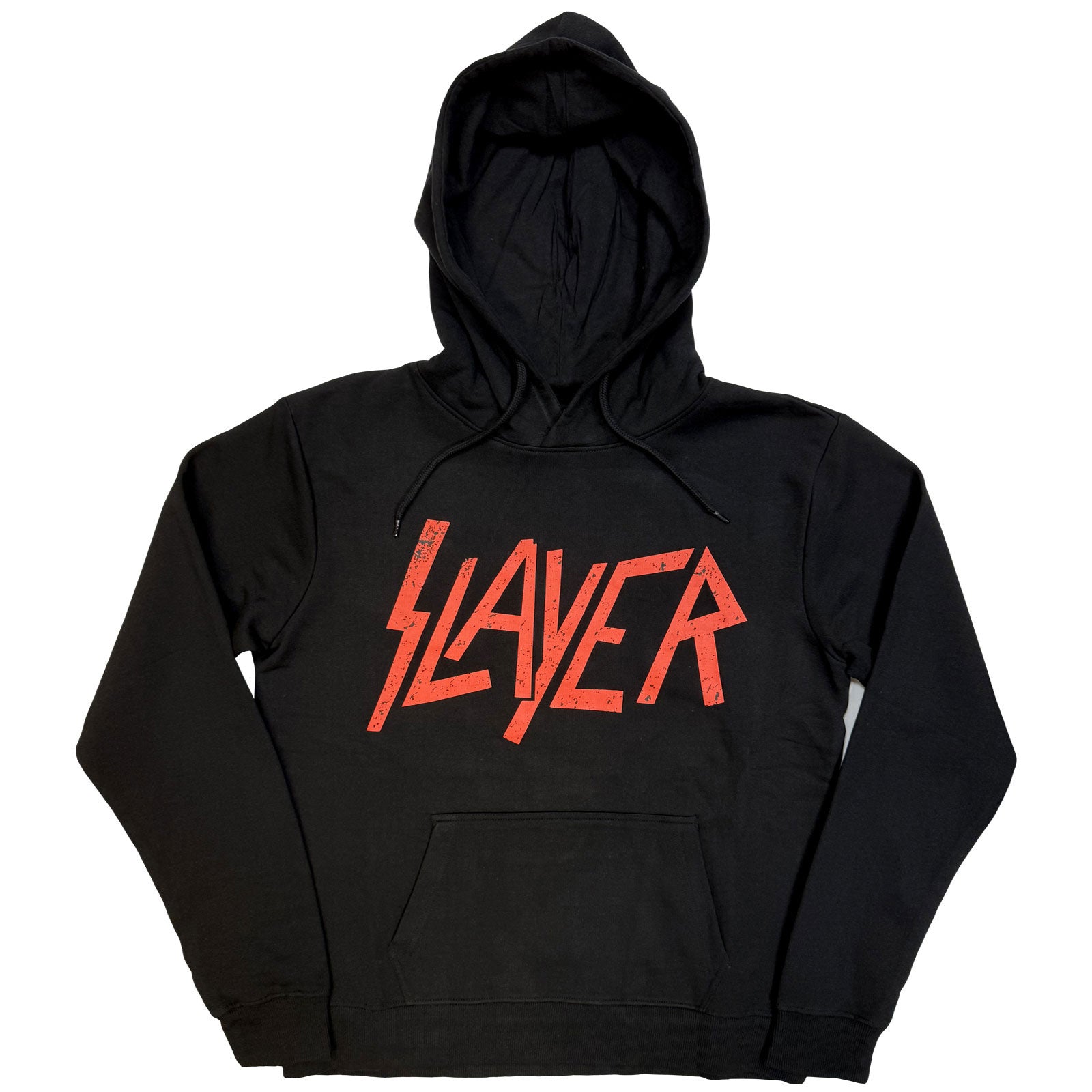 SLAYER – DISTRESSED LOGO – Pullover Hoodie Black SLAYER – DISTRESSED LOGO – Pullover Hoodie Black