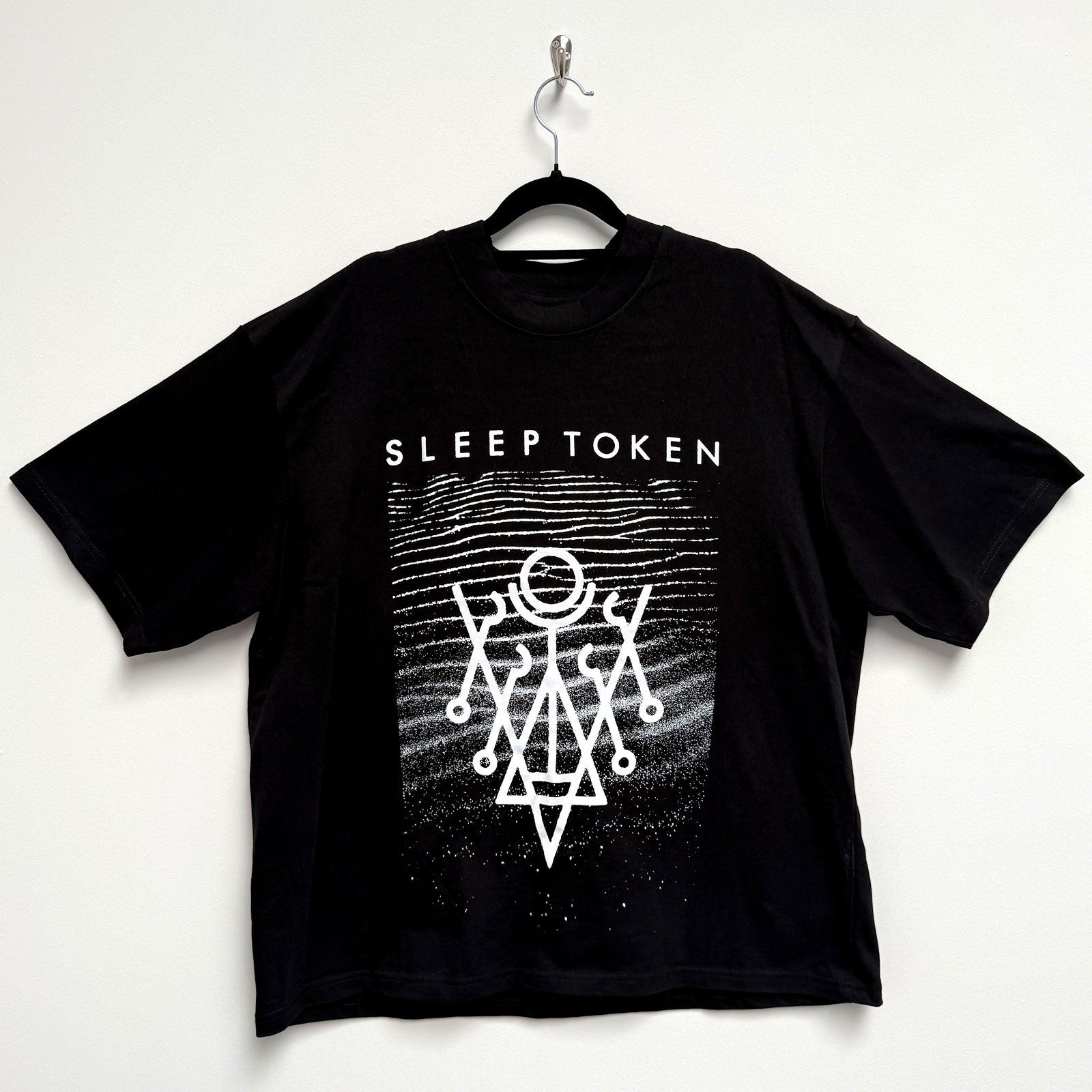 SLEEP TOKEN – GIVE – Oversized Boxy Shirt Black SLEEP TOKEN – GIVE – Oversized Boxy Shirt Black