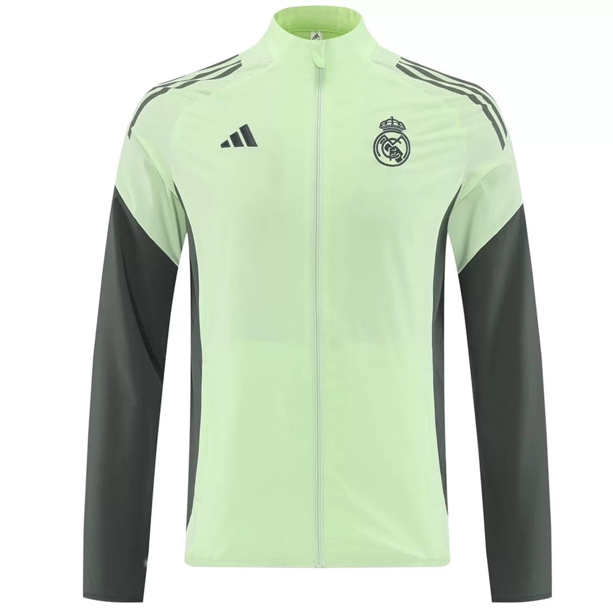 Real Madrid Windbreaker Jacket Green Real Madrid Windbreaker Jacket Green