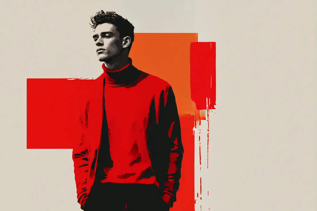 Red Turtlenecks Worth Building an Outfit Around