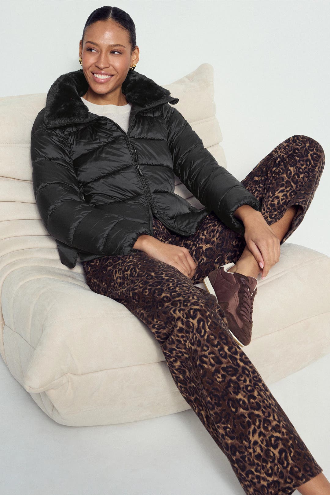 Save the Duck Mei Puffer Jacket Black-brown Save the Duck Mei Puffer Jacket Black-brown