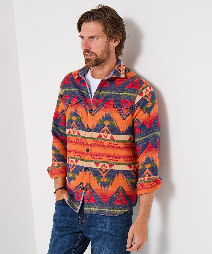 Men’s Wildside Long Sleeve Shirt – Size Large – by Joe Browns