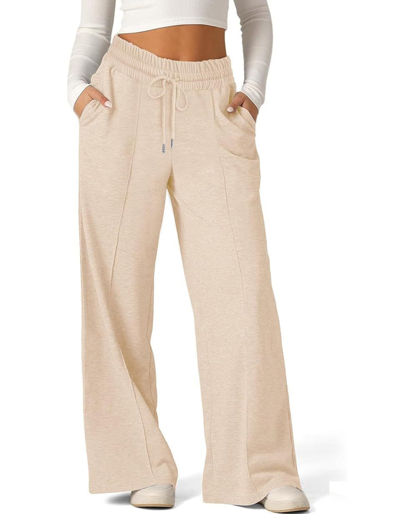 Essential High Waist Drawstring Sweatpants Essential High Waist Drawstring Sweatpants