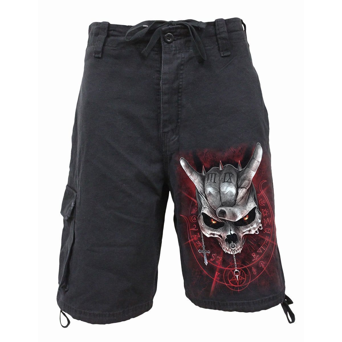 NEVER TOO LOUD – Vintage Cargo Shorts Black NEVER TOO LOUD – Vintage Cargo Shorts Black