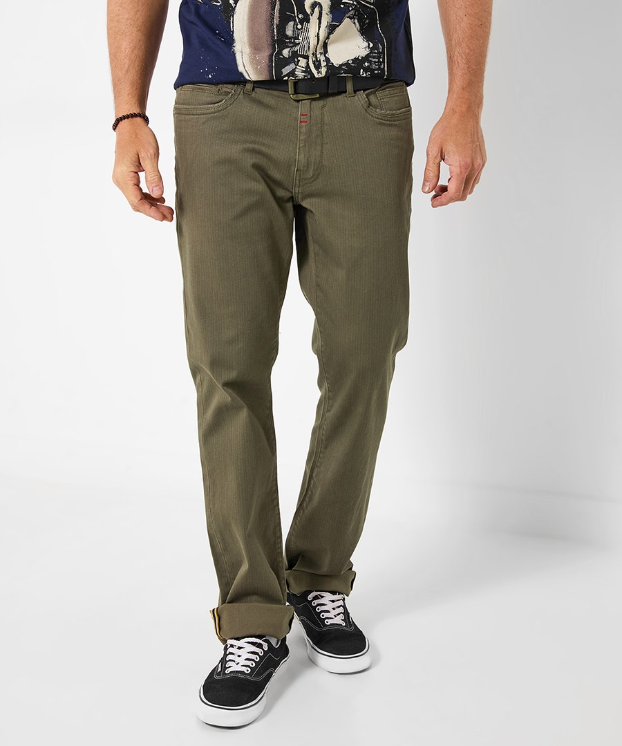 Men’s Cool and Casual Trousers – Size – Khaki – by Joe Browns Men’s Cool and Casual Trousers – Size – Khaki – by Joe Browns