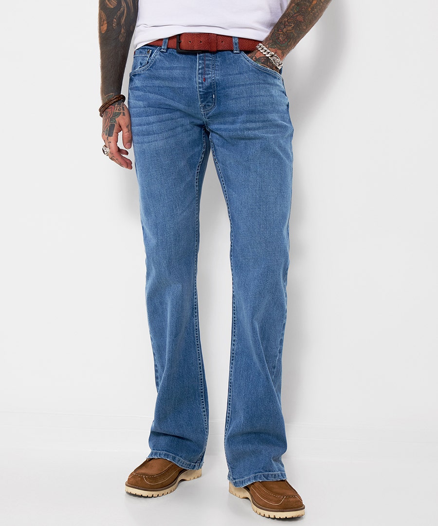 Brilliant Mid Wash Bootcut Jeans – Size – by Joe Browns Brilliant Mid Wash Bootcut Jeans – Size – by Joe Browns