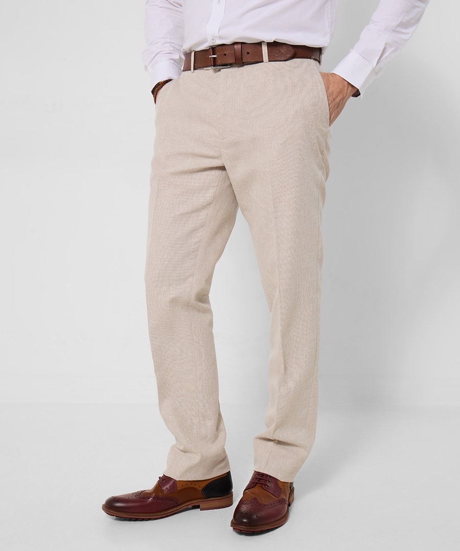 Dapper & Different Trousers – Size – Cream – by Joe Browns Dapper & Different Trousers – Size – Cream – by Joe Browns