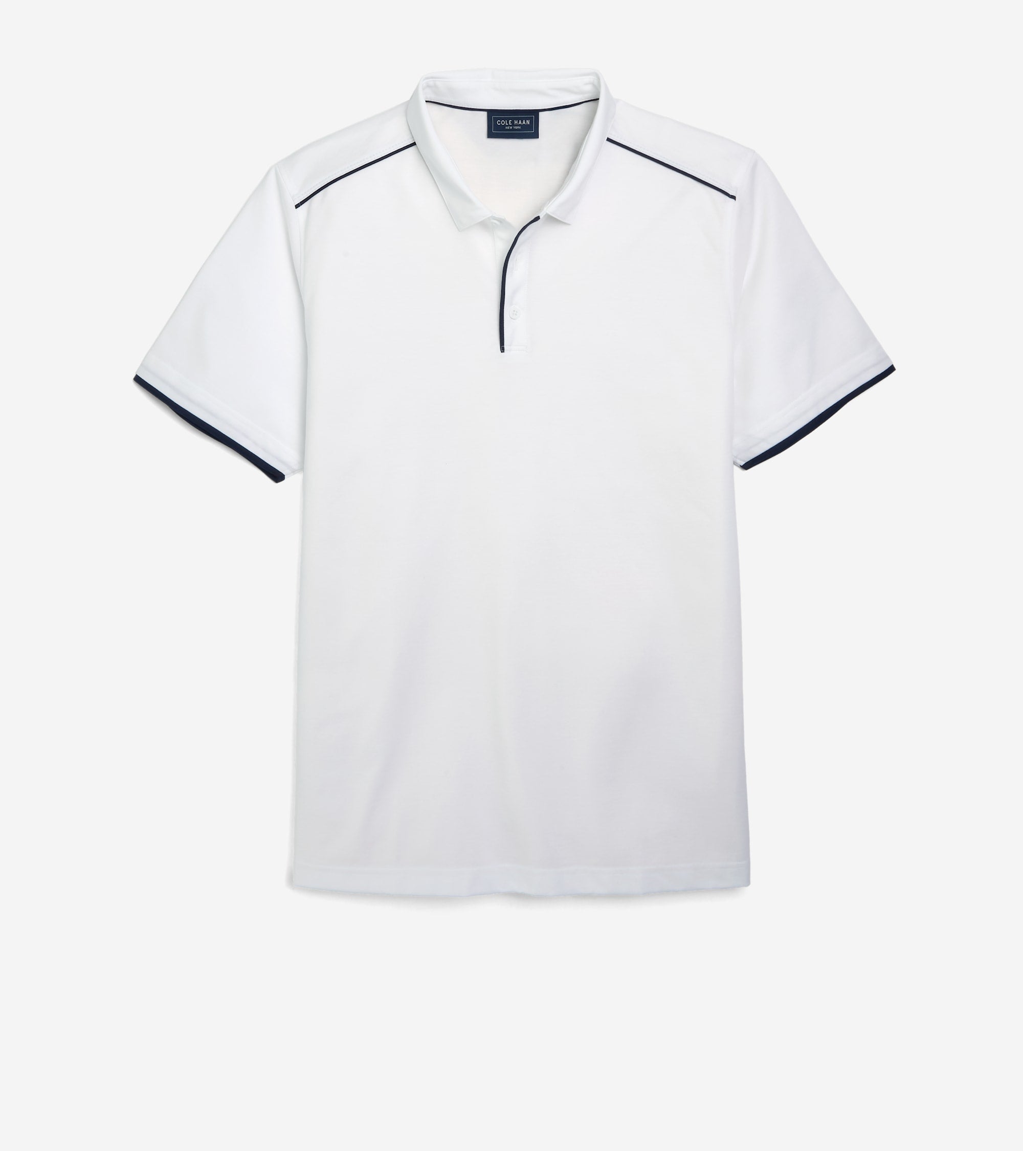 Cole Haan Men’s Trafton Polo Shirt – White Size Small Cole Haan Men’s Trafton Polo Shirt – White Size Small