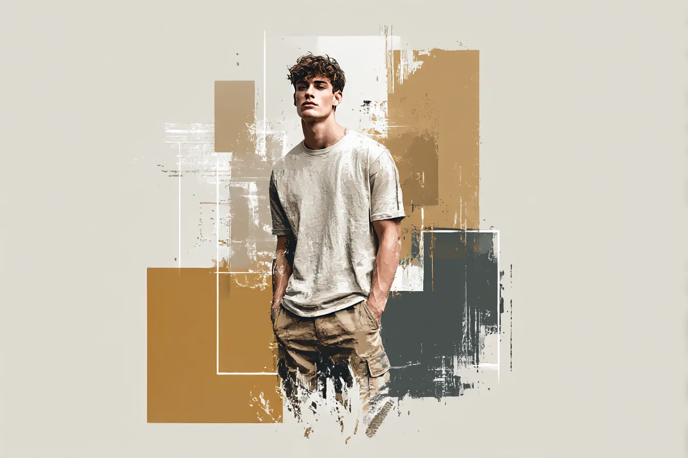 T Shirts With a Geometric Edge That Works