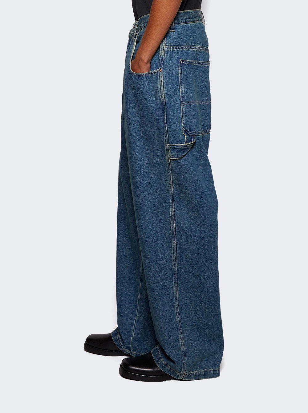 Hip-hop Jeans Vintage Blue Hip-hop Jeans Vintage Blue