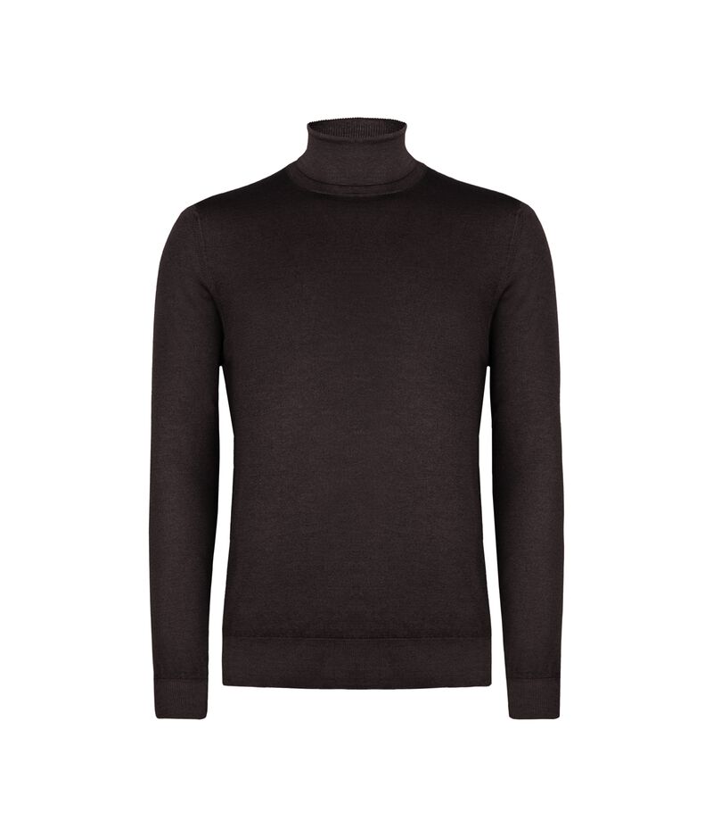 Falconeri Ultrafine Cashmere Turtleneck Man Fondente Tc Falconeri Ultrafine Cashmere Turtleneck Man Fondente Tc