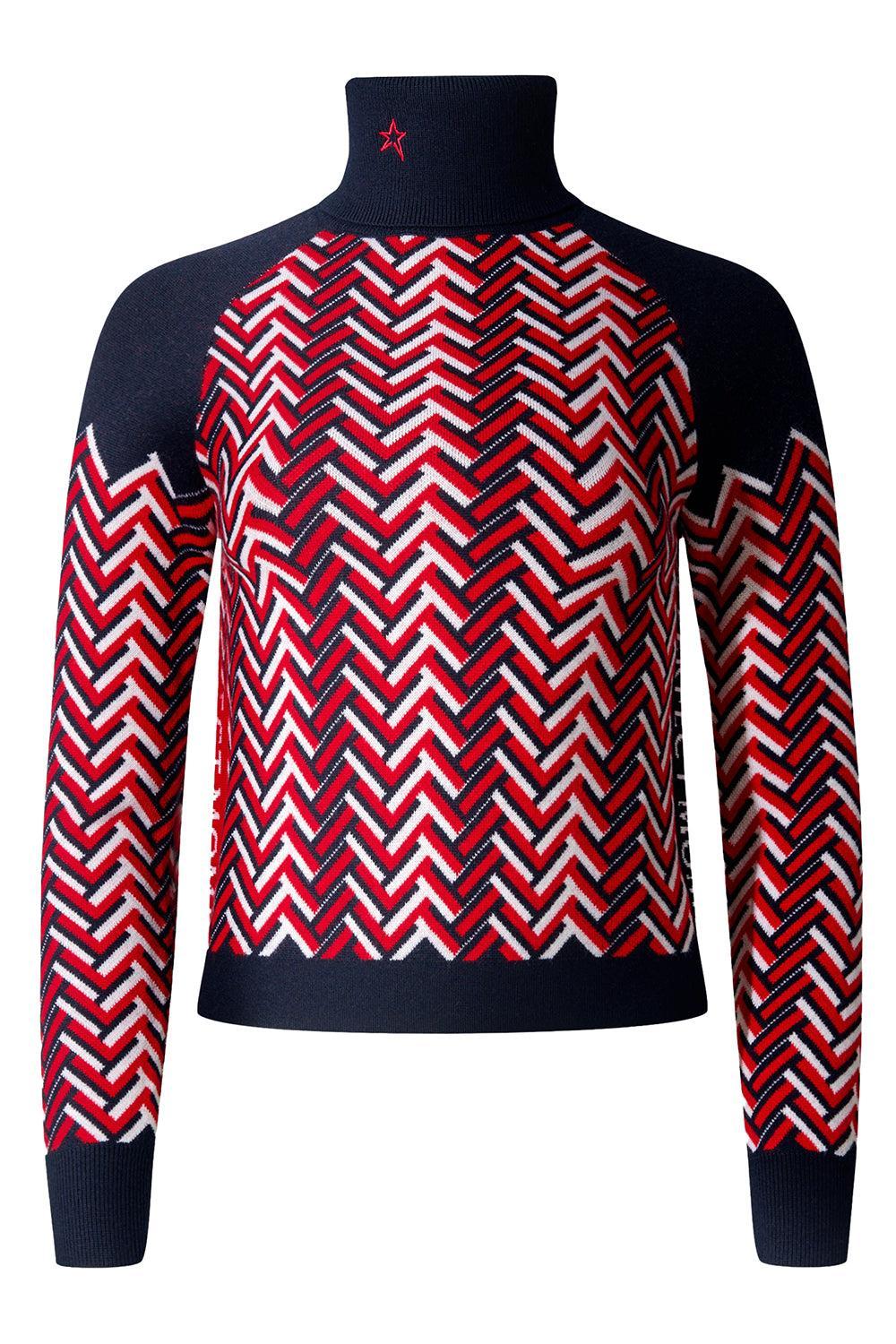 Chunky Chevron Turtleneck Sweater Chunky Chevron Turtleneck Sweater