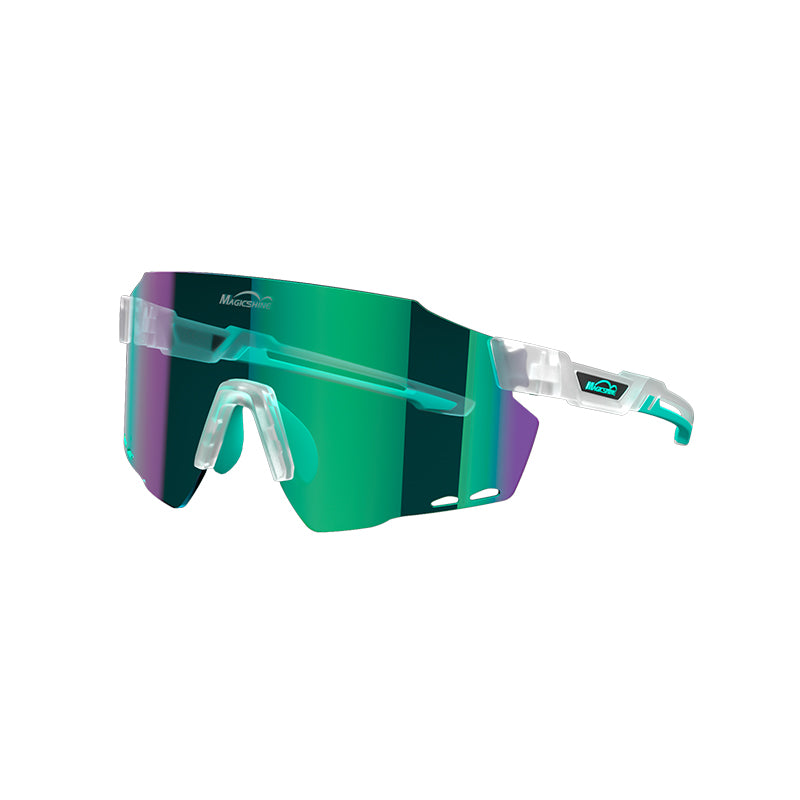 WINDBREAKER Classic Cycling Sunglasses – High Transparency Matte + Lake Placid Blue