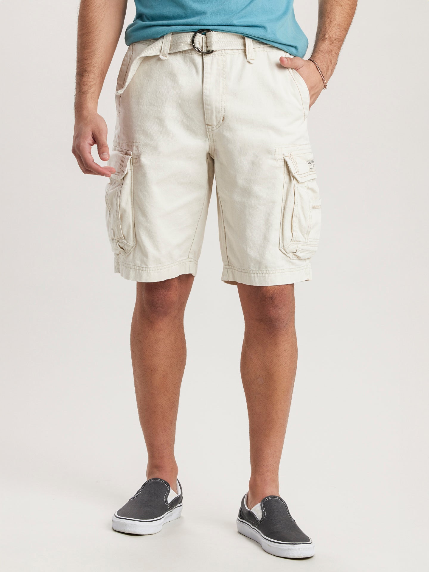 Men’s Survivor Cargo Shorts Stone by UNIONBAY, Stone Men’s Survivor Cargo Shorts Stone by UNIONBAY, Stone