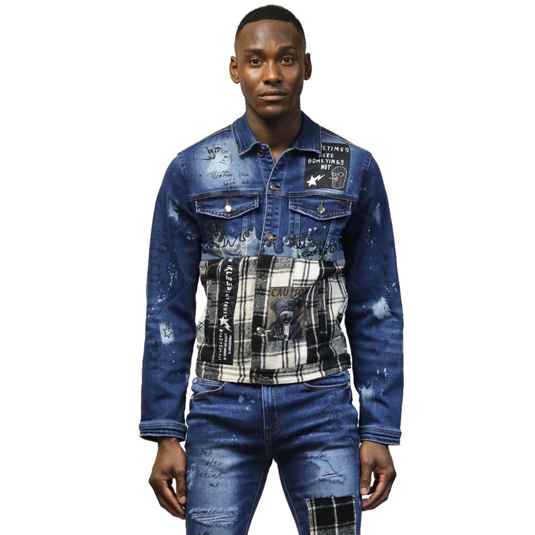 Taffy Premium Washed Denim Jacket Taffy Premium Washed Denim Jacket