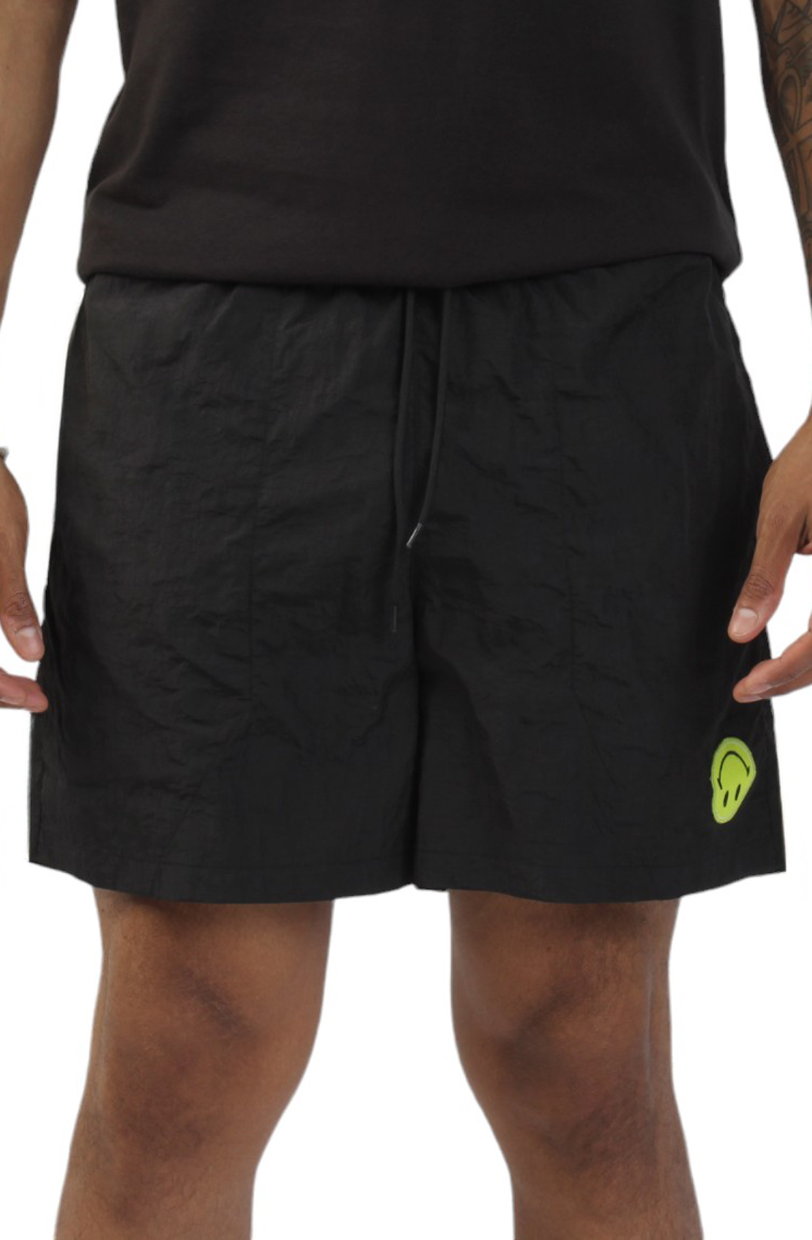 Men Smiley Grand Slam Shorts Black Shorts Black Men Smiley Grand Slam Shorts Black Shorts Black