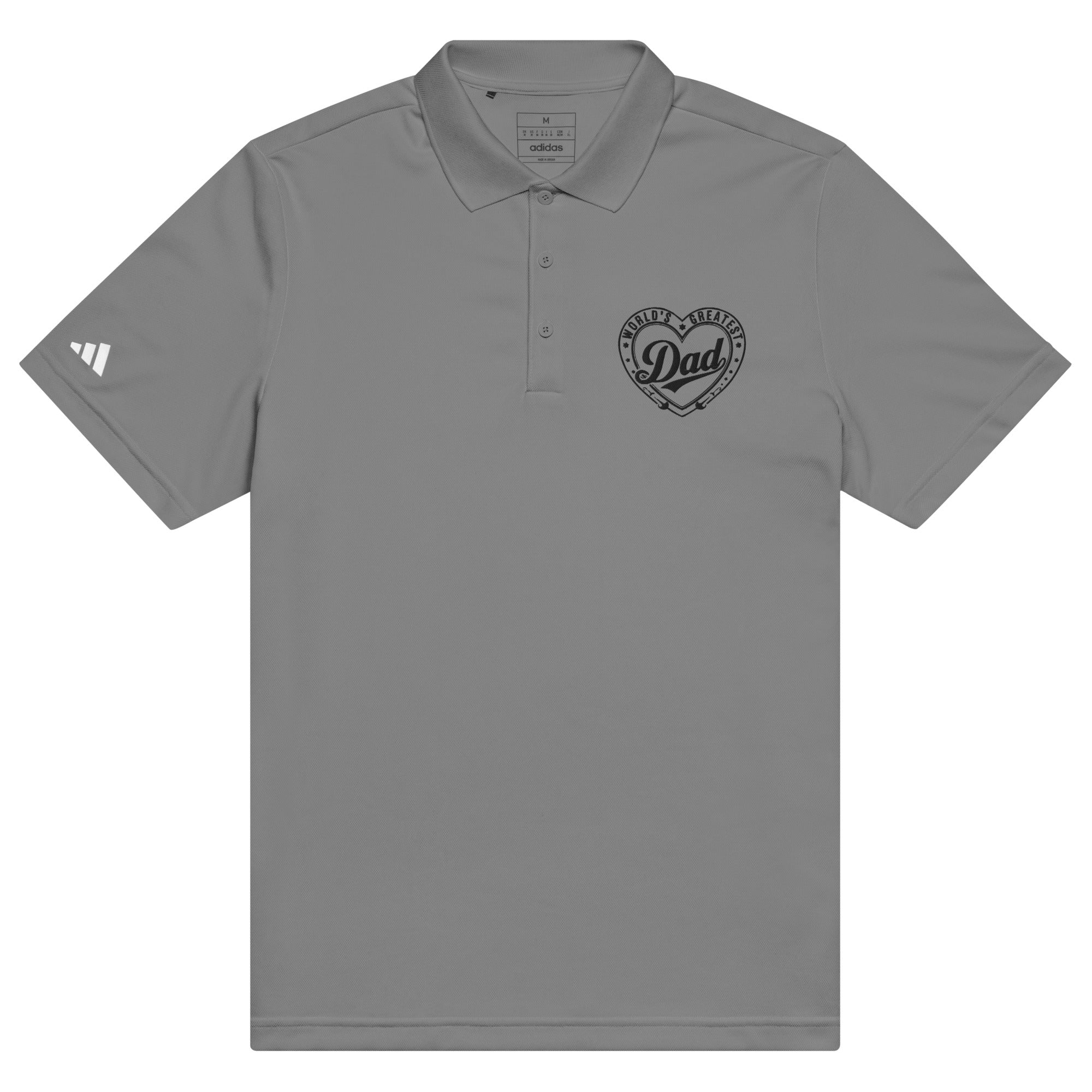 Greatest Dad Look Adidas Polo Shirt Greatest Dad Look Adidas Polo Shirt