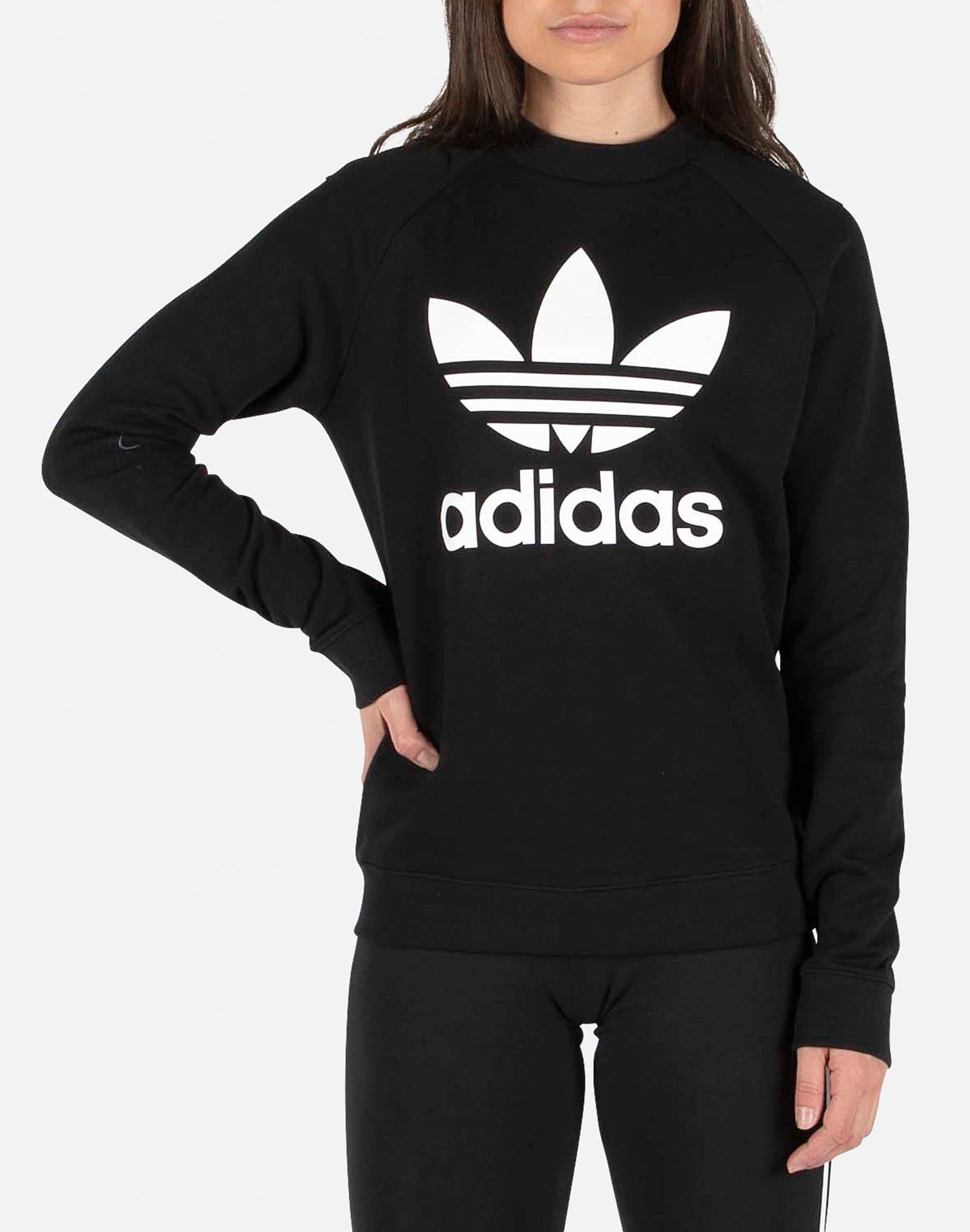 Adidas TREFOIL CREWNECK SWEATSHIRT Adidas TREFOIL CREWNECK SWEATSHIRT