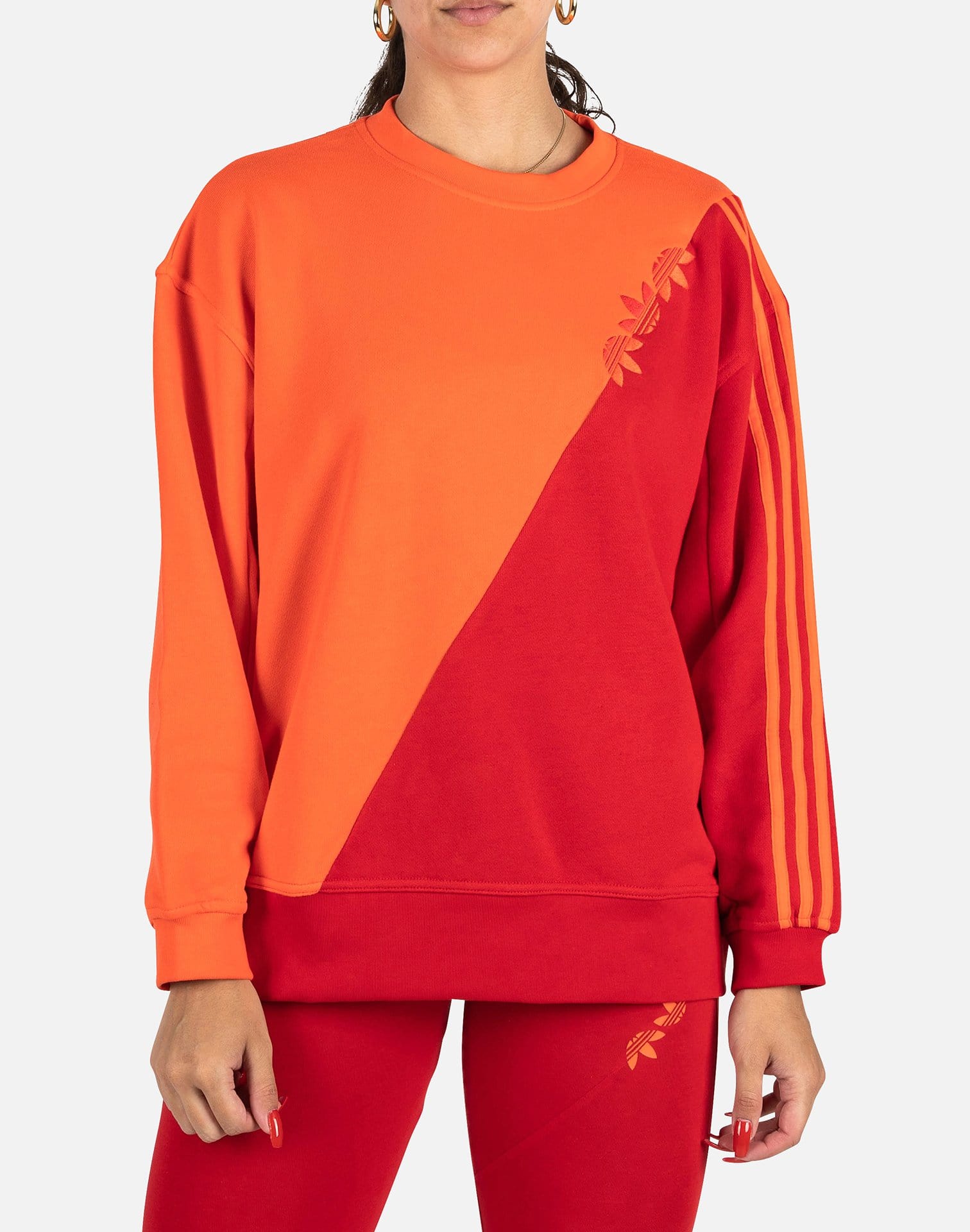 Adidas ADICOLOR SLICED TREFOIL SWEATSHIRT Adidas ADICOLOR SLICED TREFOIL SWEATSHIRT
