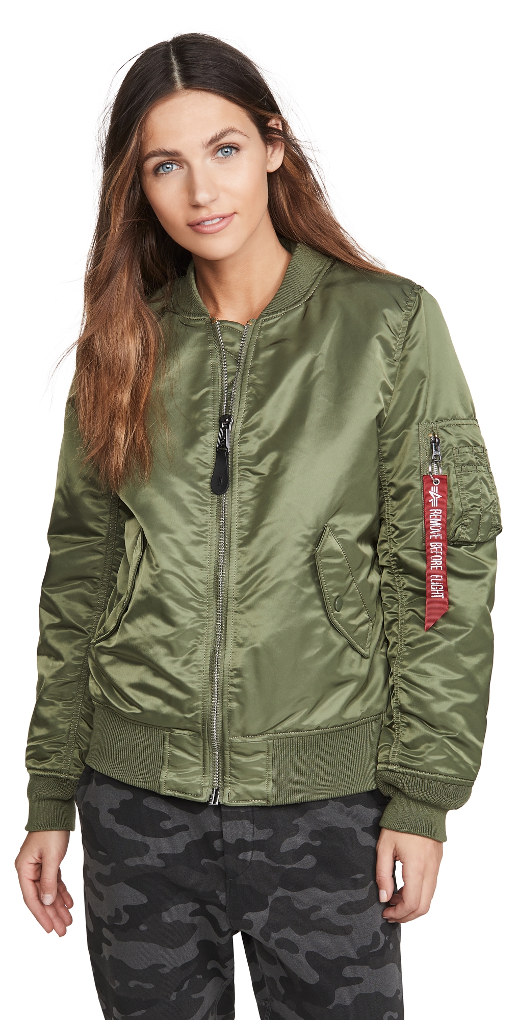 Alpha Industries MA- Reversible Bomber Jacket Sage Alpha Industries MA- Reversible Bomber Jacket Sage