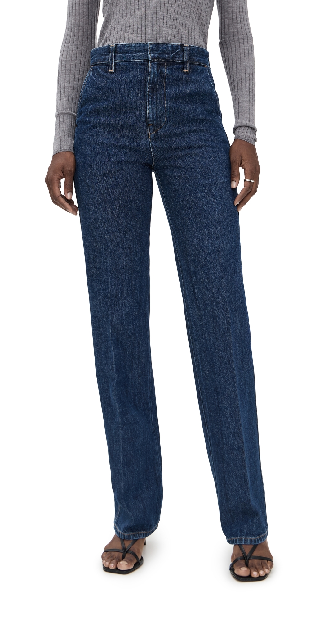 A. L.C. The Trouser Jeans Dark Classic Blue A. L.C. The Trouser Jeans Dark Classic Blue