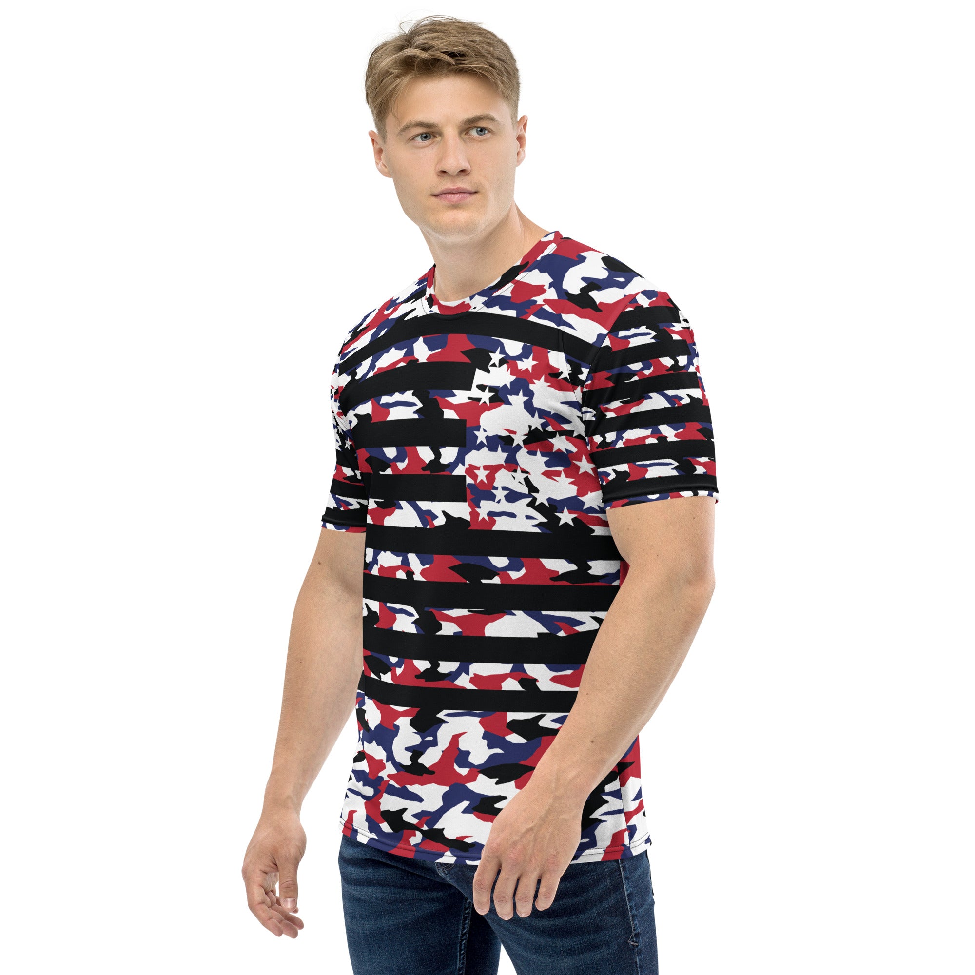 Patriotic Camouflage – Modern Flag Shirt Patriotic Camouflage – Modern Flag Shirt