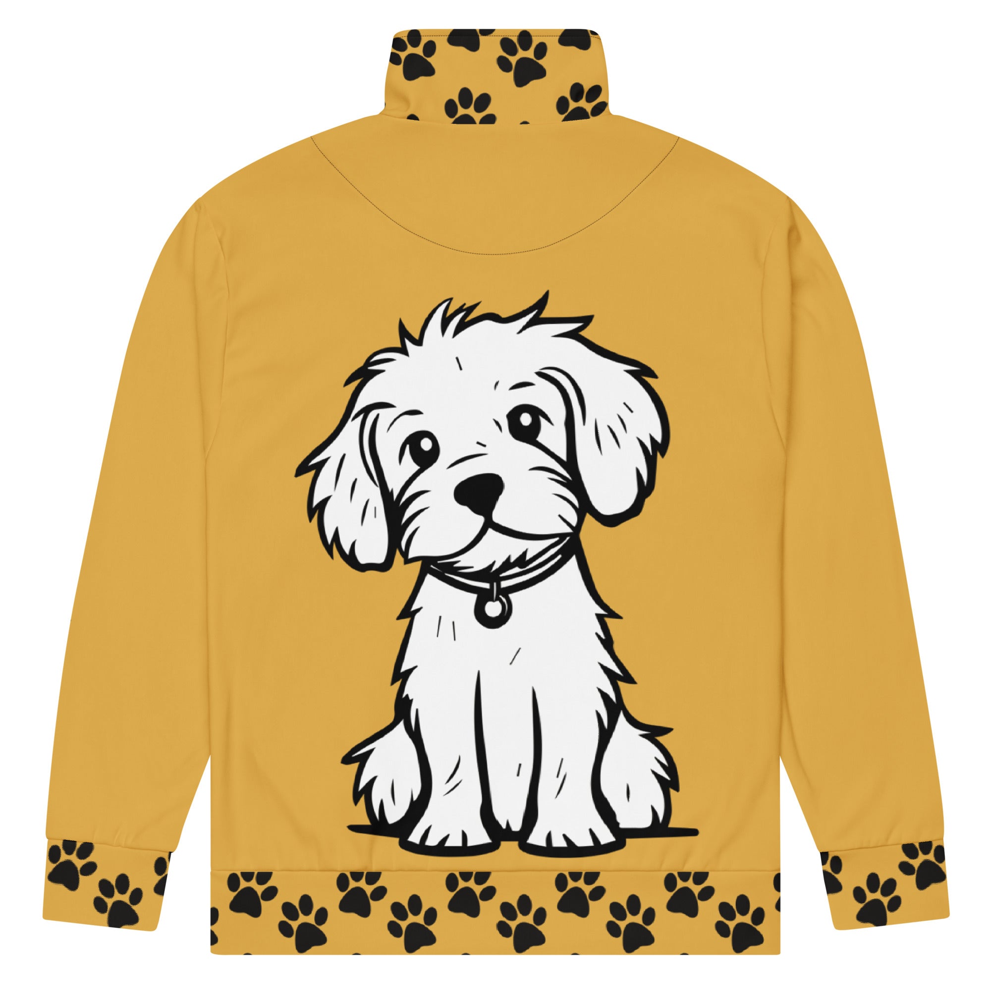 Celebrate Pet Love – Unisex Mustard Track Jacket Celebrate Pet Love – Unisex Mustard Track Jacket