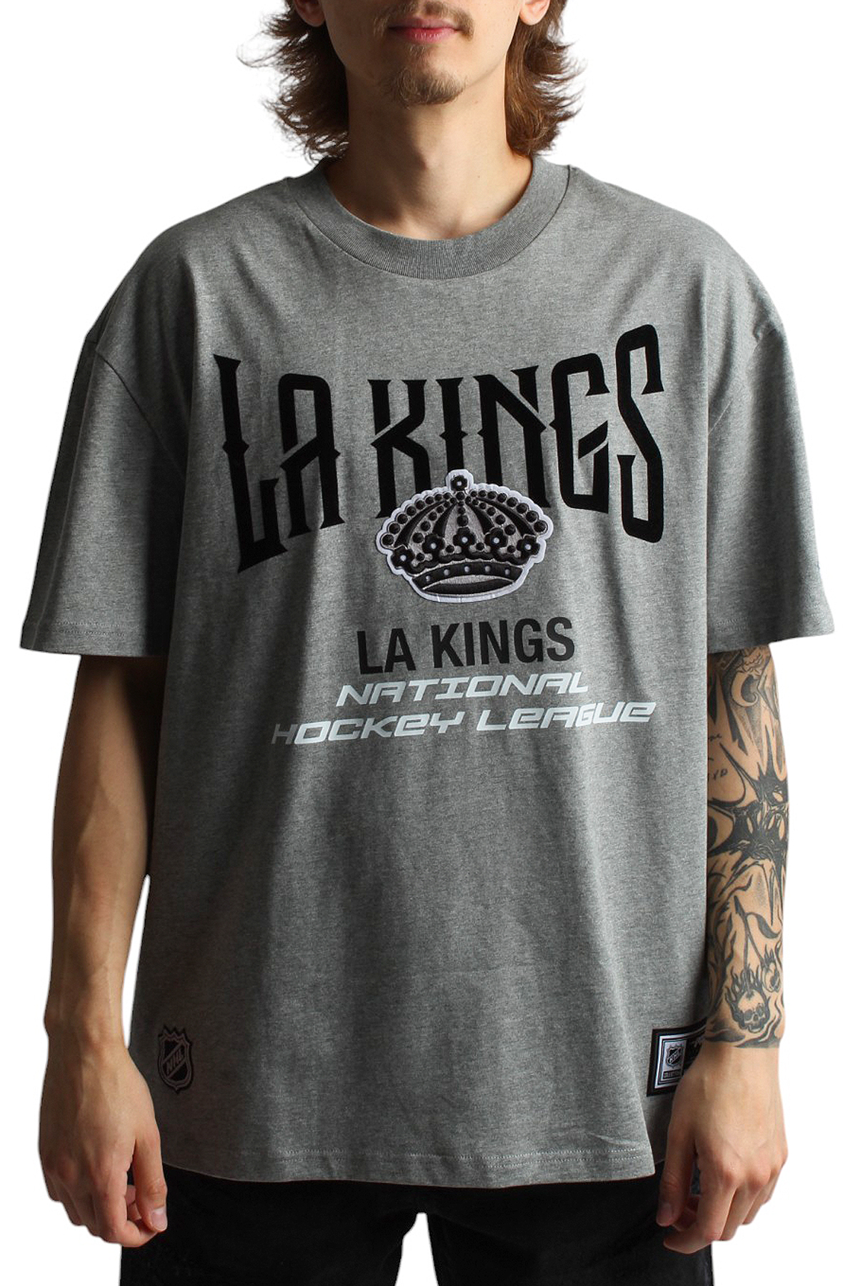 Men NHL Los Angeles Kings City Tour . Shirt Grey shirts L Grey Men NHL Los Angeles Kings City Tour . Shirt Grey shirts L Grey