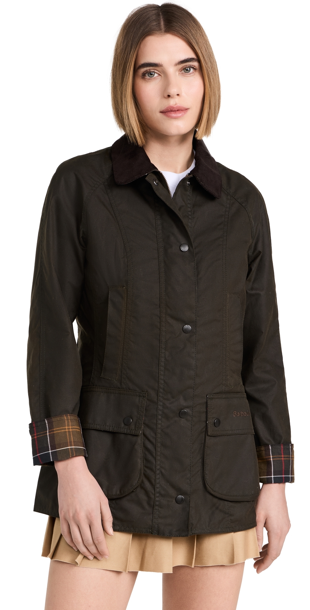 Barbour Barbour Classic Beadnell Wax Jacket Olive