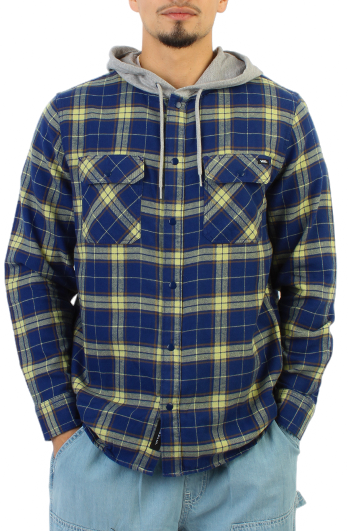 Parkway Hooded Long Sleeve Flannel Shirt Parkway Hooded Long Sleeve Flannel Shirt