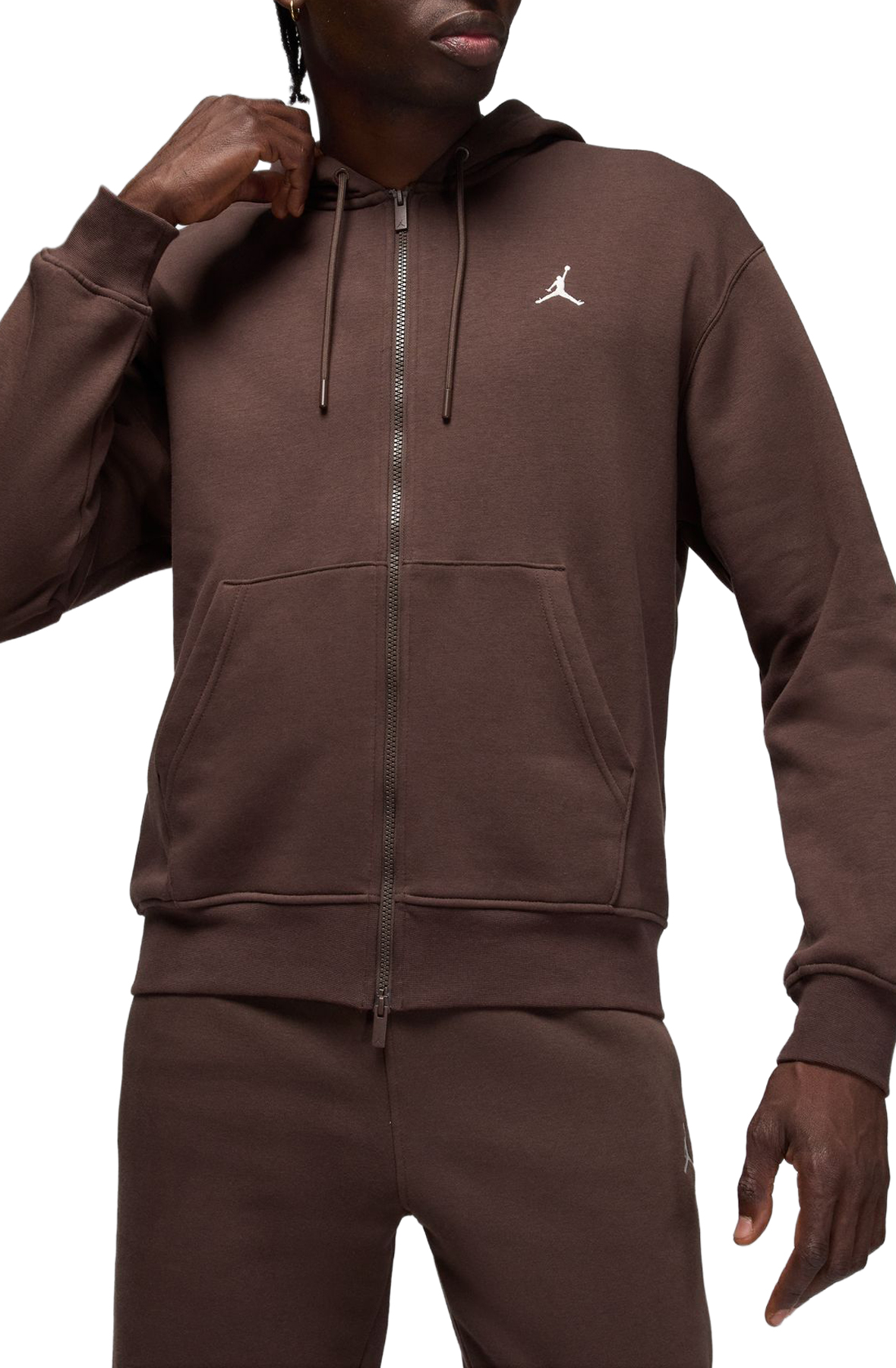 Men Brooklyn Fleece Full-zip Hoodie Hoodies Baroque BrownSail Men Brooklyn Fleece Full-zip Hoodie Hoodies Baroque BrownSail