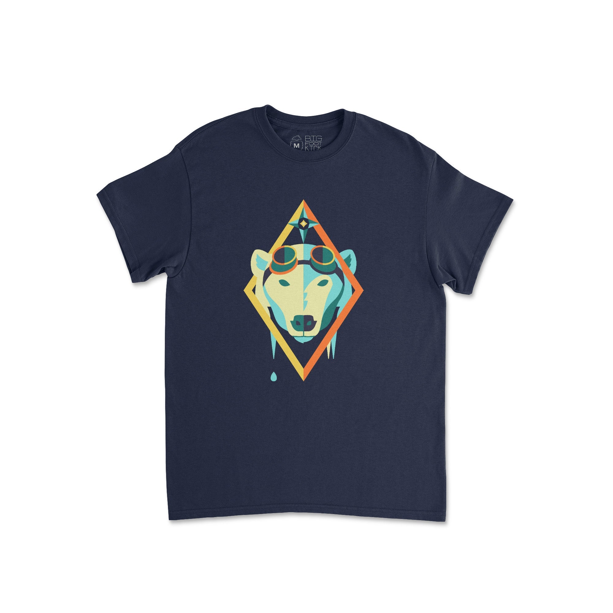 Beastland Polar Bear Shirt – L Navy Beastland Polar Bear Shirt – L Navy