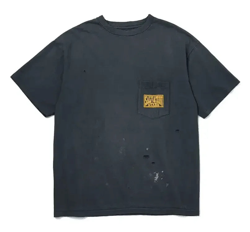 Neighborhood x Saint Michael STHD Pocket Shirt Vintage Black Neighborhood x Saint Michael STHD Pocket Shirt Vintage Black