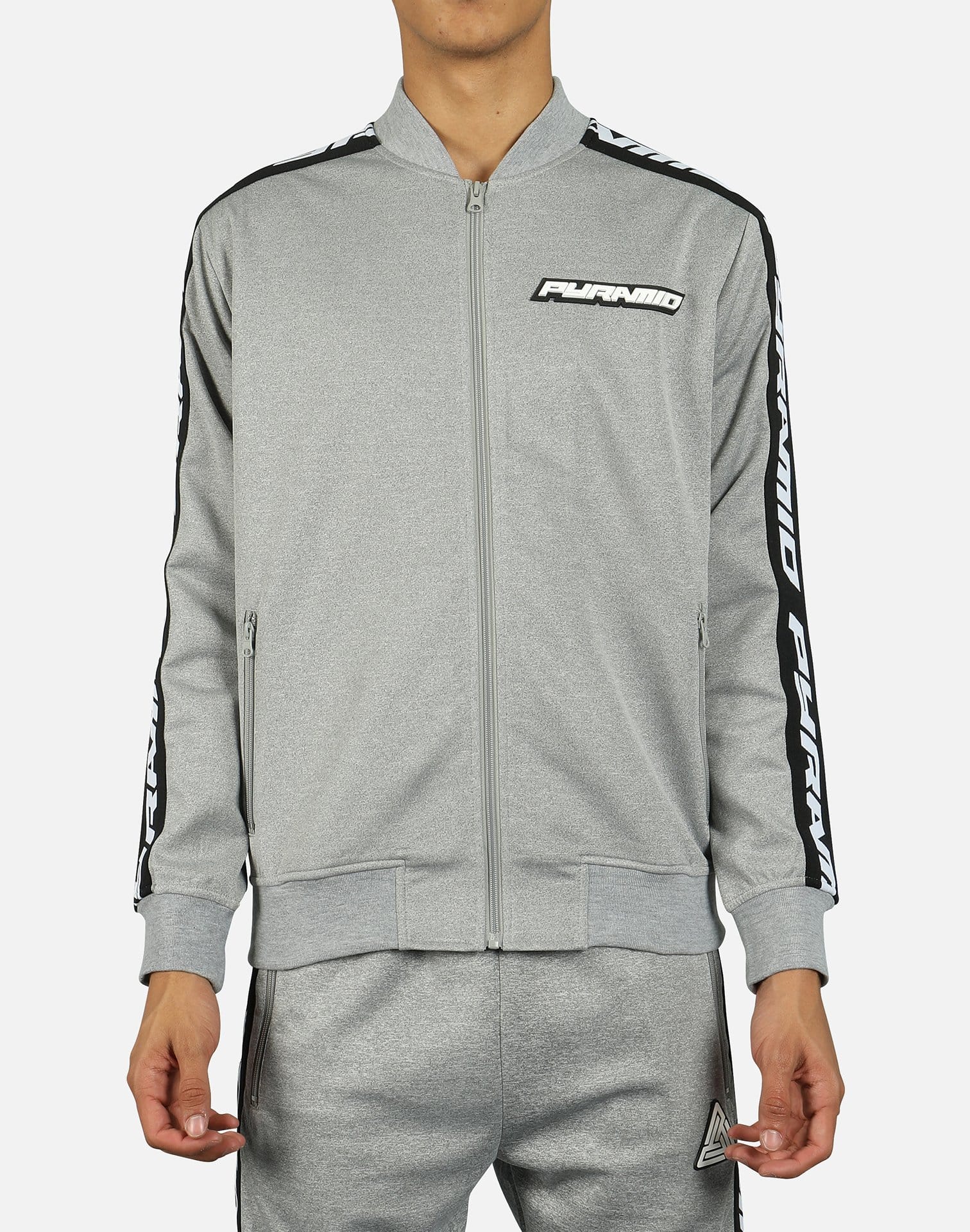 Black Pyramid SIDE TAPING TRACK JACKET Black Pyramid SIDE TAPING TRACK JACKET