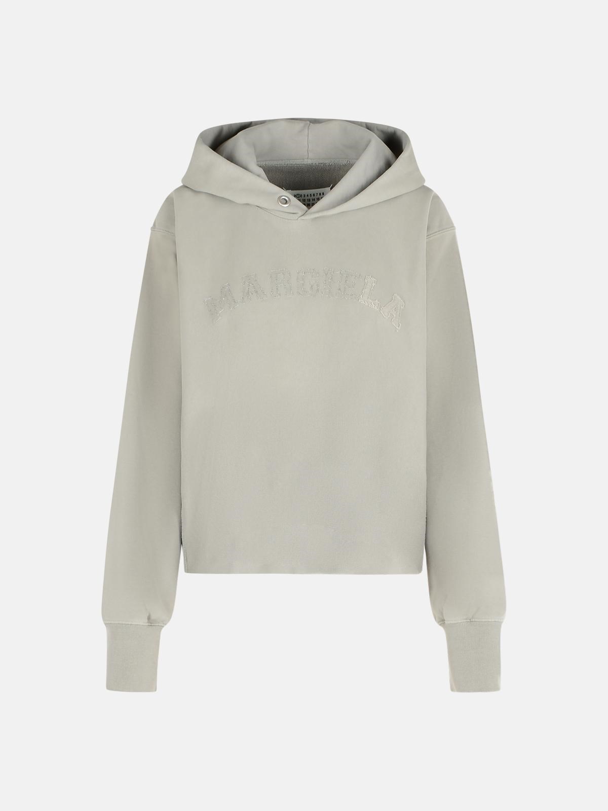 MAISON MARGIELA Beige Cotton Hoodie MAISON MARGIELA Beige Cotton Hoodie