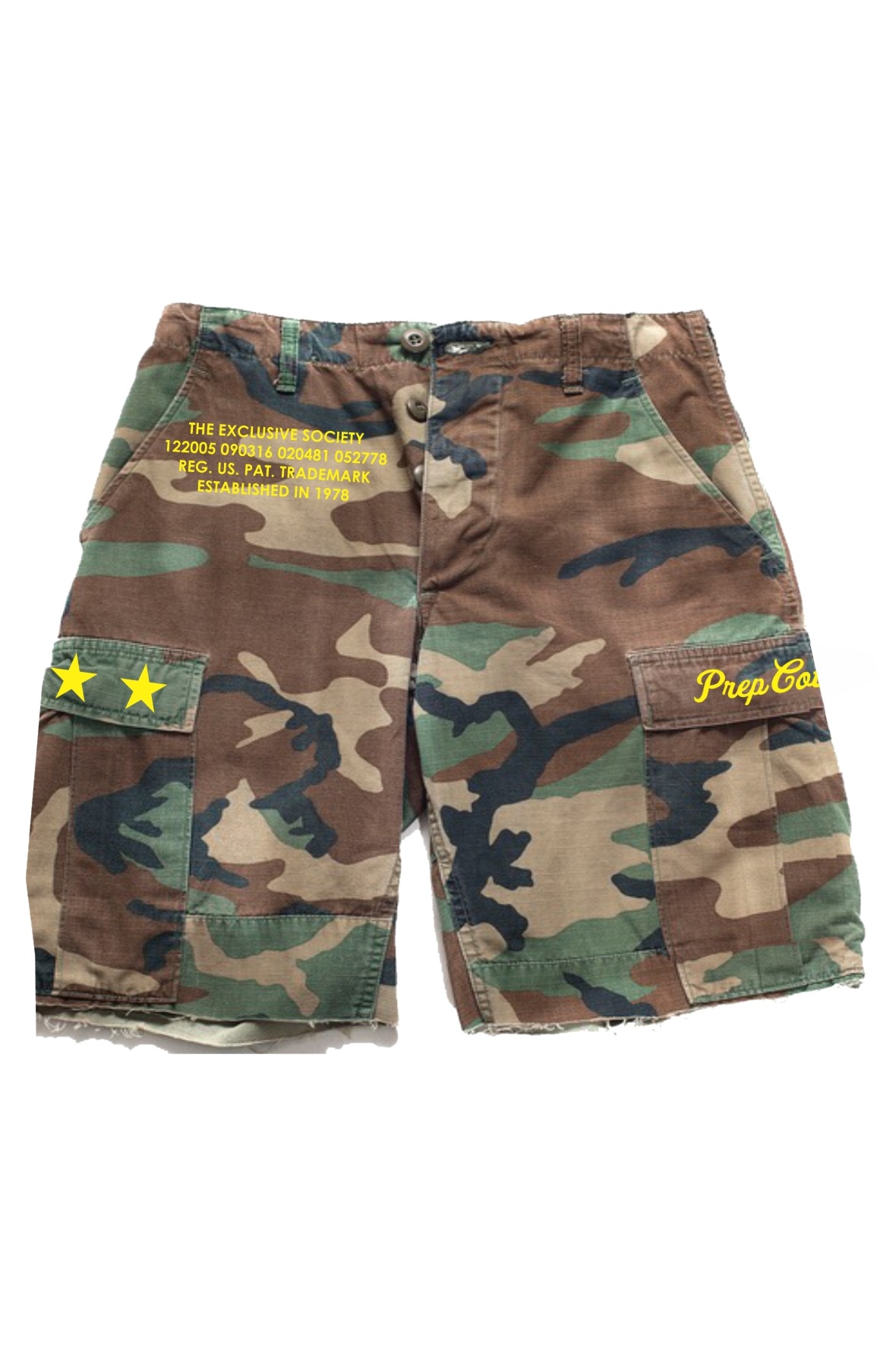 Stars Cutoff Camo Cargo Shorts Stars Cutoff Camo Cargo Shorts
