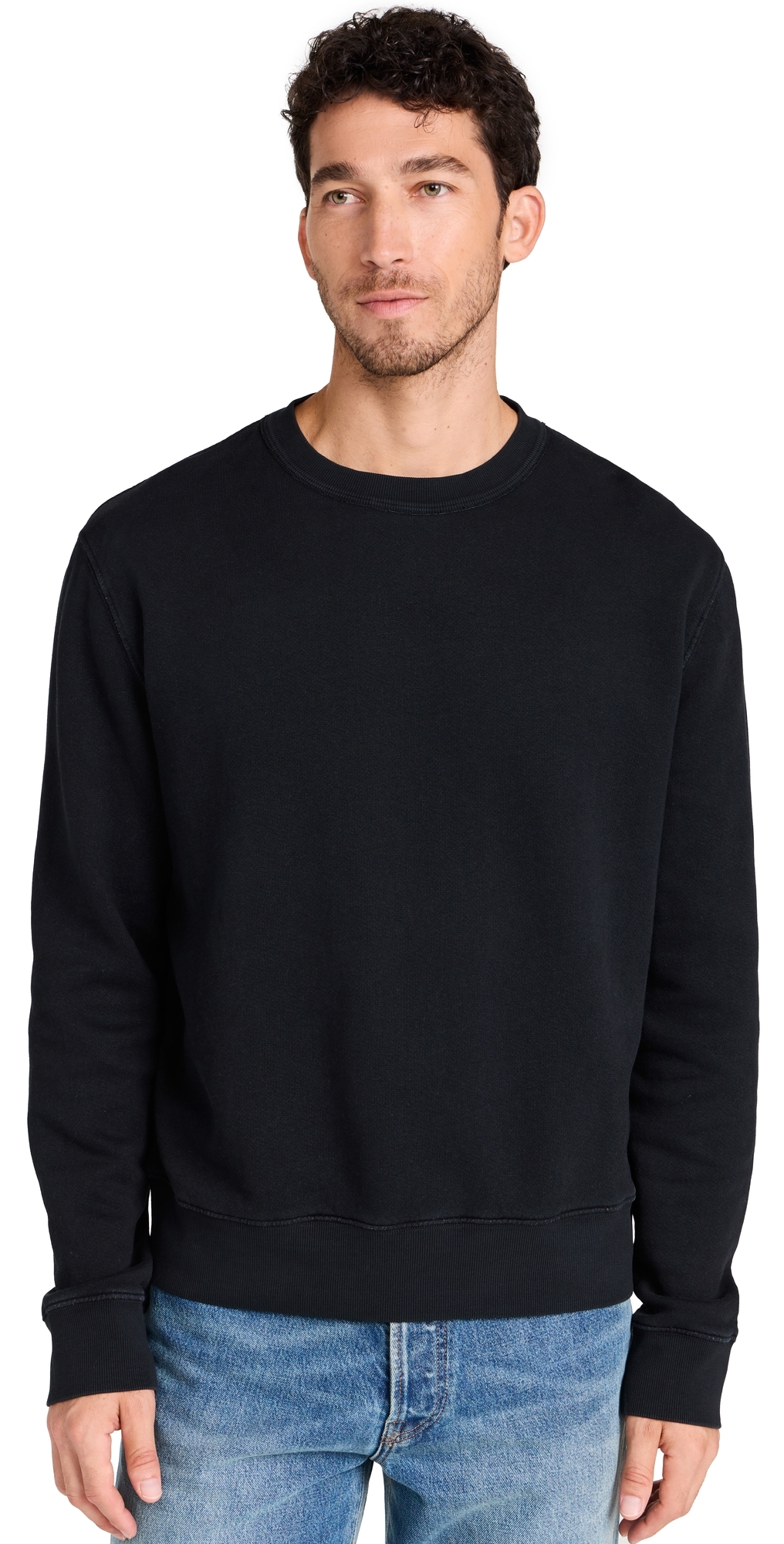 Citizens of Humanity Vintage Crewneck Sweatshirt Washed Black Citizens of Humanity Vintage Crewneck Sweatshirt Washed Black