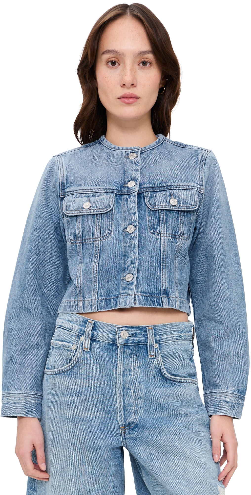 Citizens of Humanity Devin Collarless Jacket Cecil Citizens of Humanity Devin Collarless Jacket Cecil