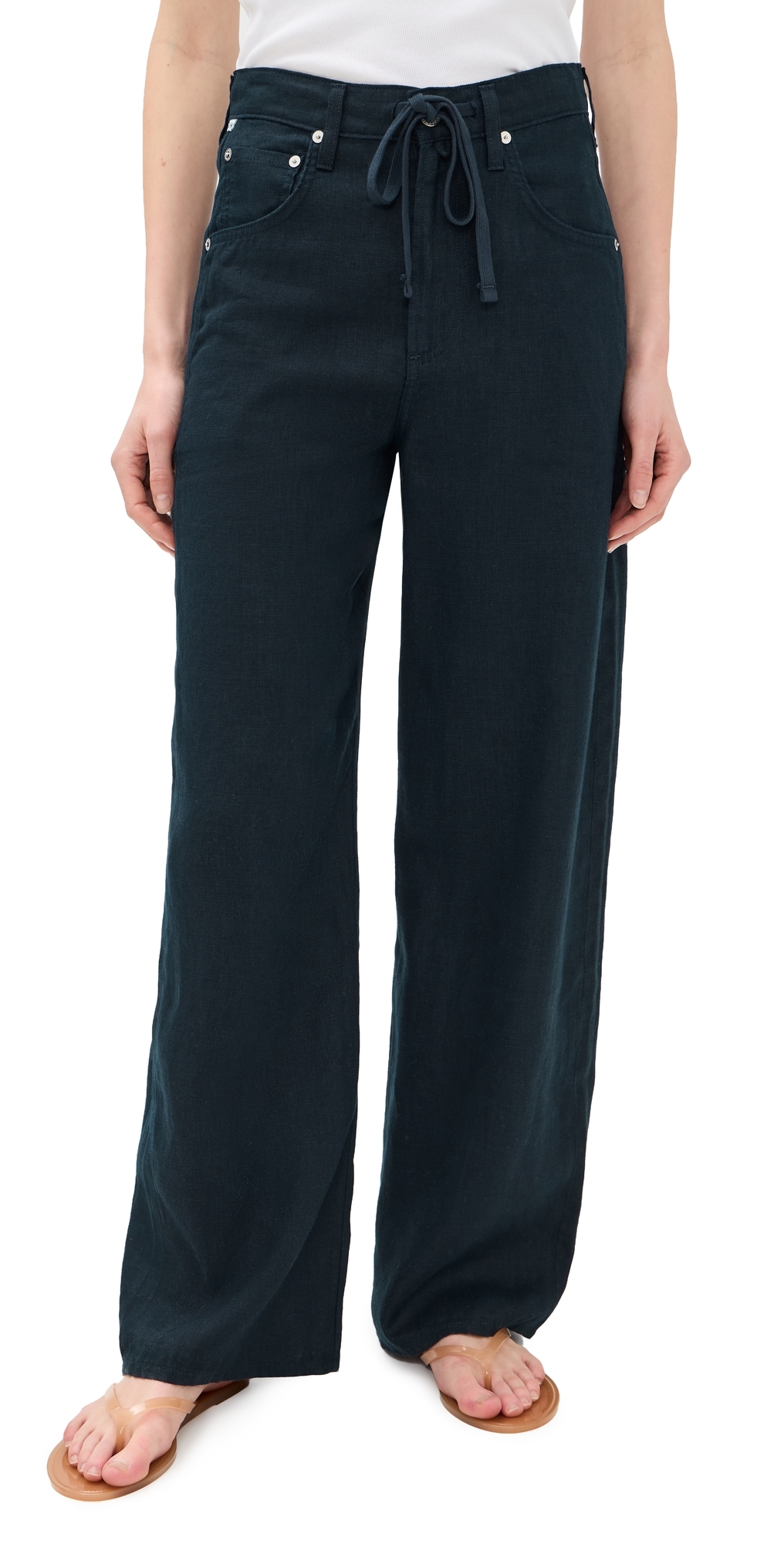 Citizens of Humanity Brynn Drawstring Trousers True Navy Citizens of Humanity Brynn Drawstring Trousers True Navy
