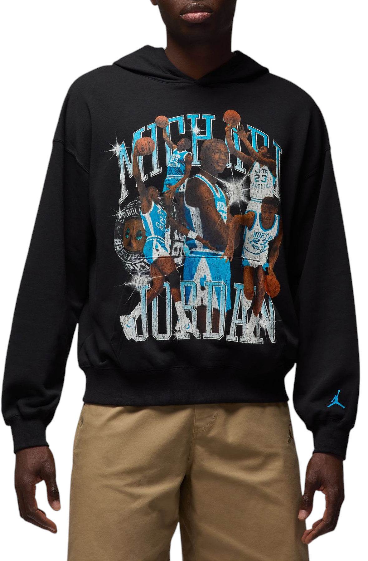 Men Oversized Pullover Hoodie BlackDk Powder Blue Hoodies S BlackDk Powder Blue Men Oversized Pullover Hoodie BlackDk Powder Blue Hoodies S BlackDk Powder Blue