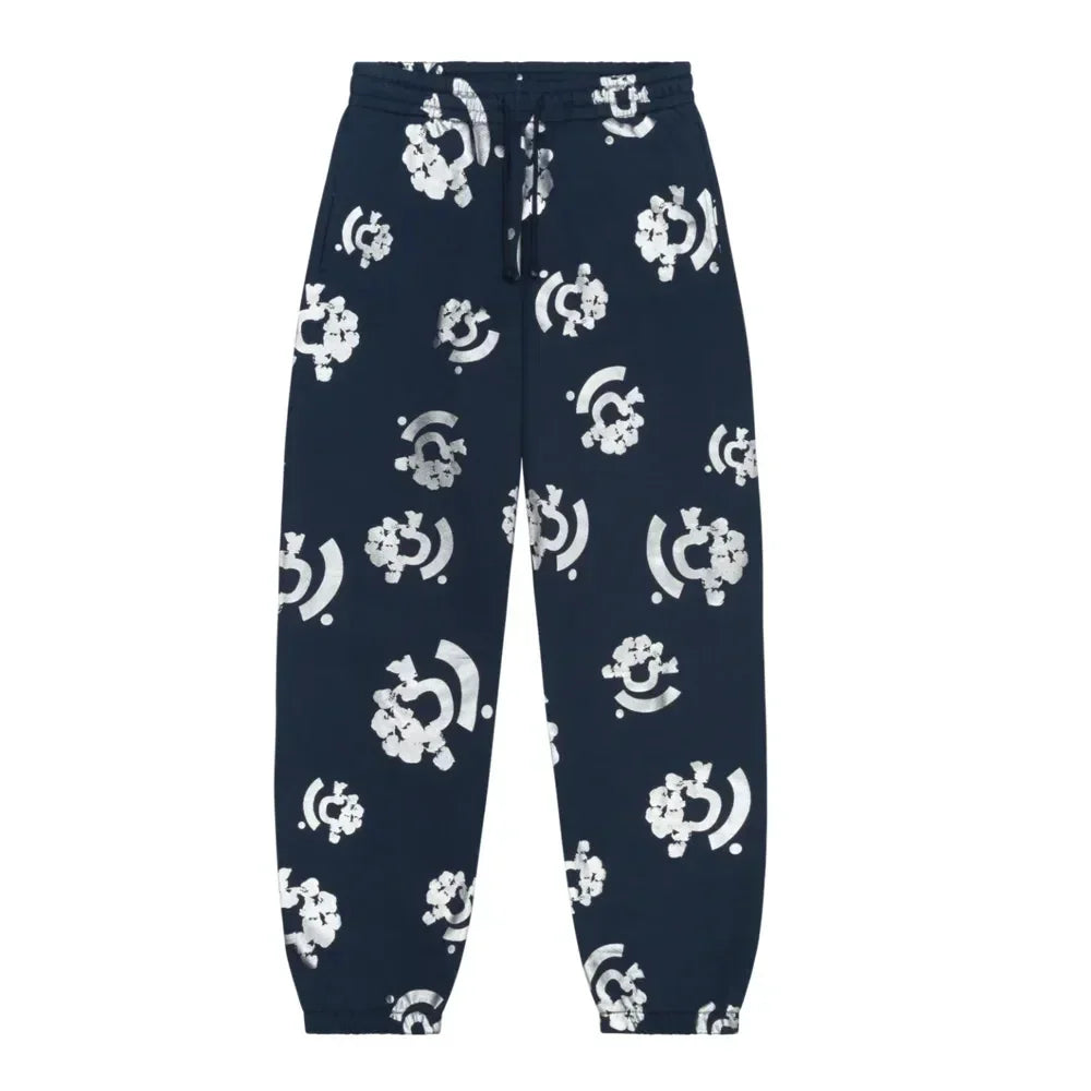 Denim Tears Bstroy Tears Sweatpants Blue Denim Tears Bstroy Tears Sweatpants Blue