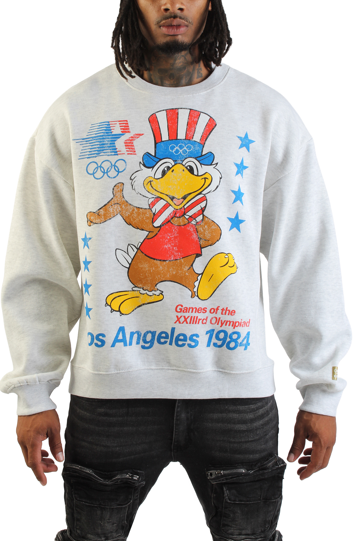 Men Los Angeles Sam The Eagle Summer Olympics Sweatshirt Ash GreenAsh Green Tops Ash GreenAsh Green Men Los Angeles Sam The Eagle Summer Olympics Sweatshirt Ash GreenAsh Green Tops Ash GreenAsh Green