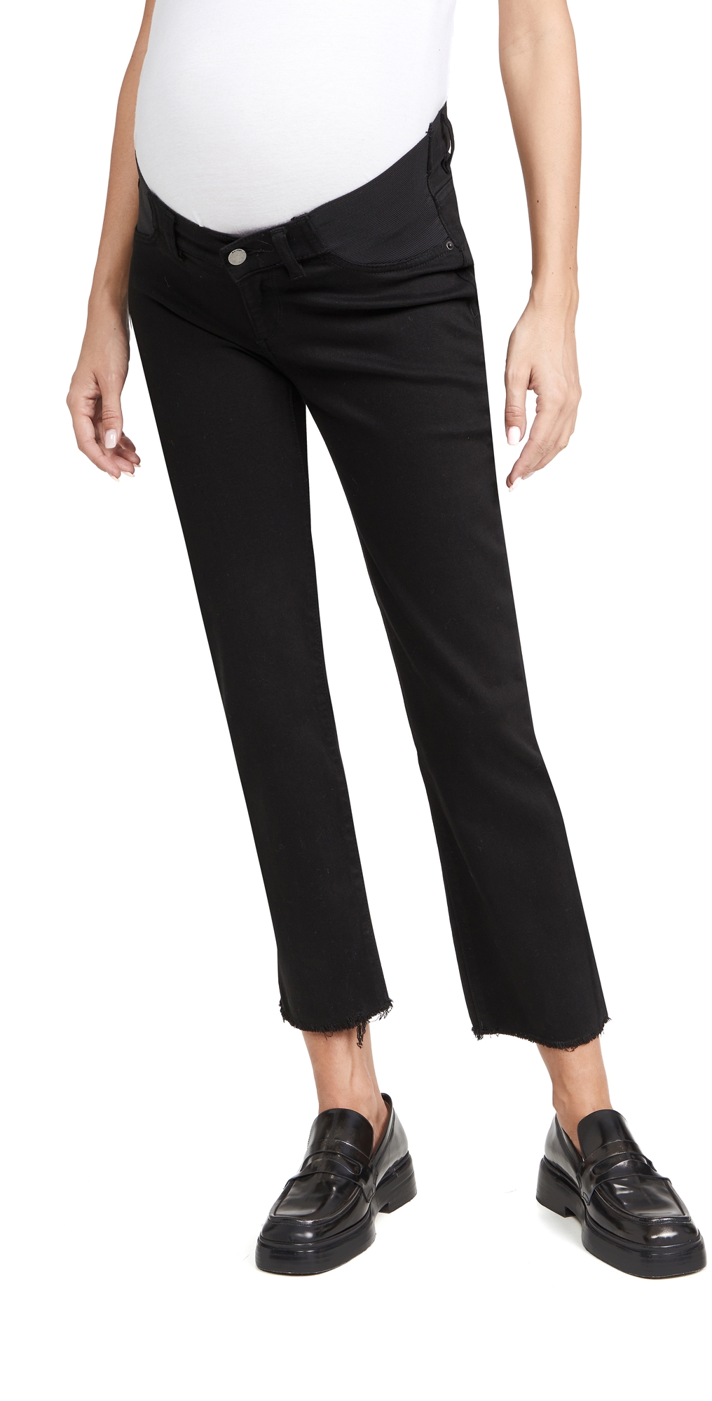 DL Patti Straight Maternity Ankle Jeans Black DL Patti Straight Maternity Ankle Jeans Black