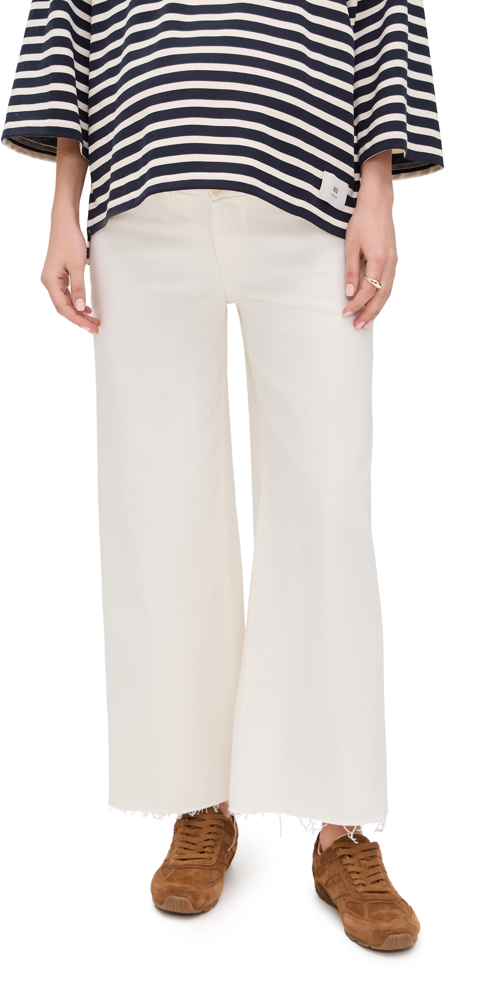 DL Hepburn Maternity High Rise Wide Leg Jeans Eggshell Vintage DL Hepburn Maternity High Rise Wide Leg Jeans Eggshell Vintage