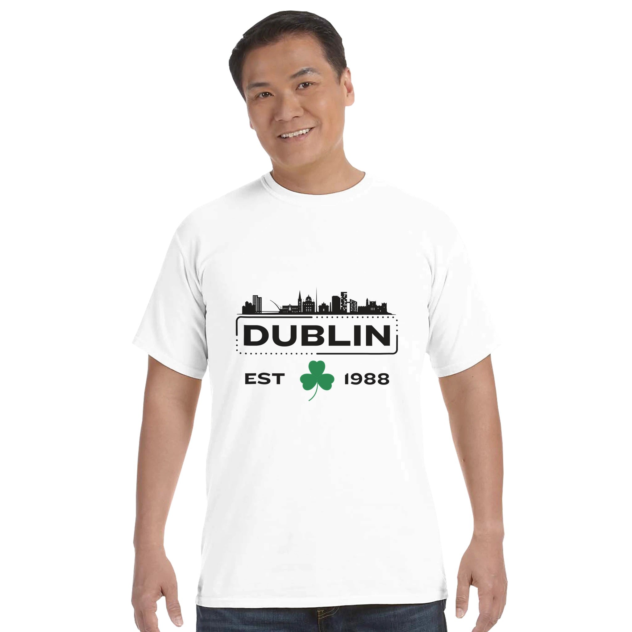 Dublin Legacy Shirt Gift for Proud Locals – S White Dublin Legacy Shirt Gift for Proud Locals – S White