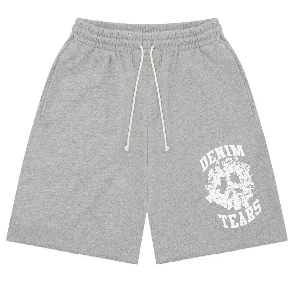 Denim Tears University Shorts Grey Denim Tears University Shorts Grey