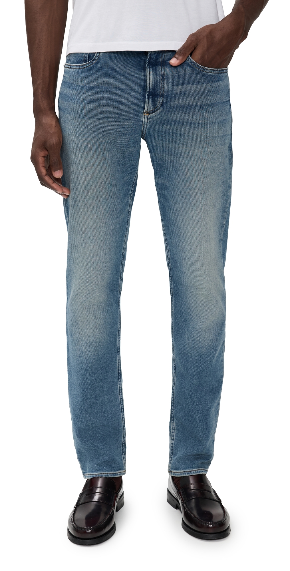 Faherty Stretch Terry Indigo Pocket Jeans Indigo Ocean Wash X
