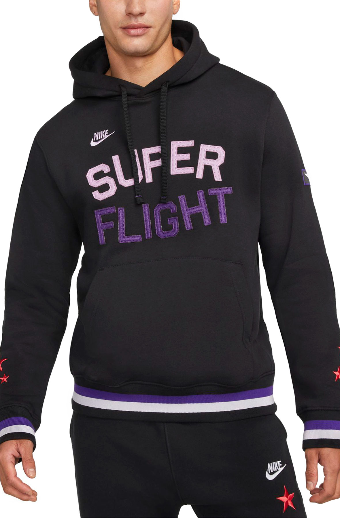 Men Sportswear Club Fleece Pullover Hoodie Black Sweatshirts S Black