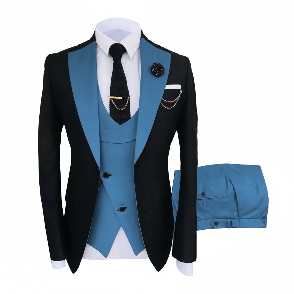 Menseventwear Formal Men’s Suits Slim Fit Pieces Notch Lapel Tuxedos Blazer+Vest+Pant Menseventwear Formal Men’s Suits Slim Fit Pieces Notch Lapel Tuxedos Blazer+Vest+Pant